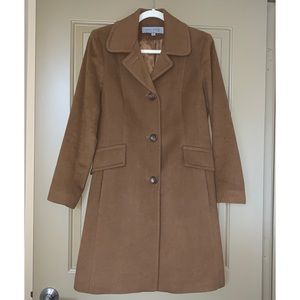 Anne Klein Single-Breasted Coat